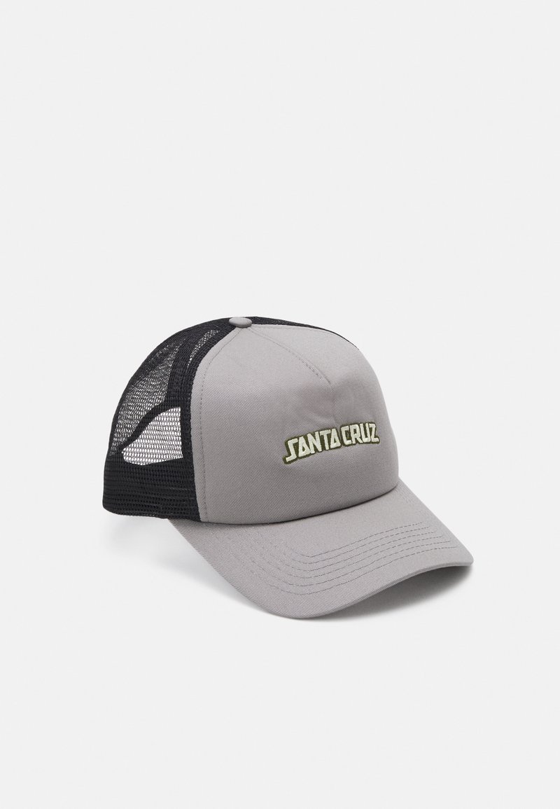 Aickel Et Si On Se Rencontrait Santa Cruz ARCH STRIP MESHBACK UNISEX - Casquette - nickel/black/beige