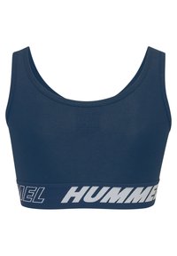 Hummel MAJA 2-PACK SPORTS - Sport-BH med medium stöd - black insigina blue