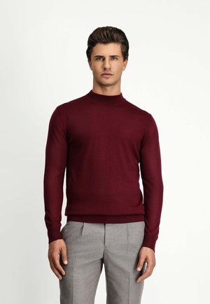 REGULAR FIT  - Trui - dark burgundy