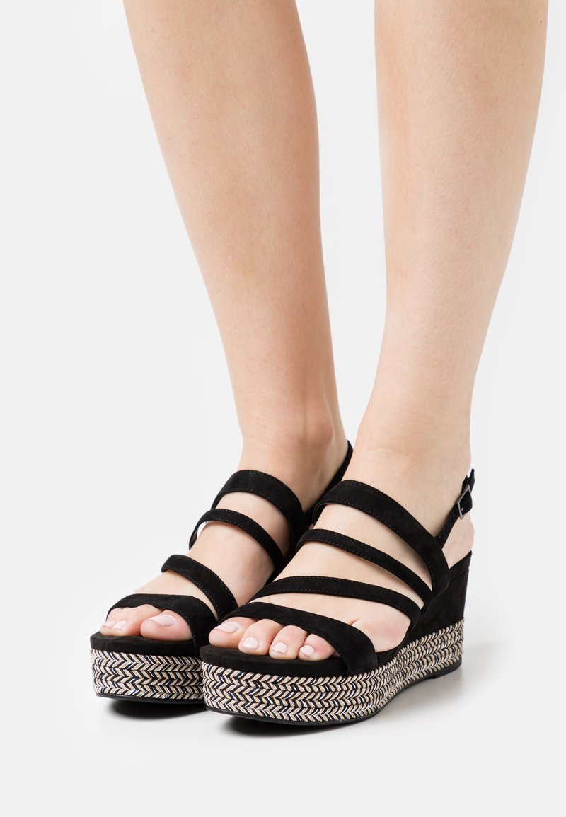 Tamaris Platform sandals - black