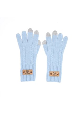 BELLEMERE CABLE TOUCH-SCREEN - Guanti - skyblue