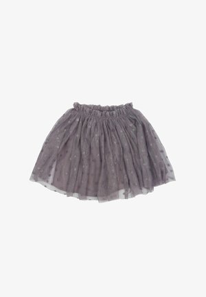 The New Siblings POPPY - Fustă în formă de A - gray ridge aop