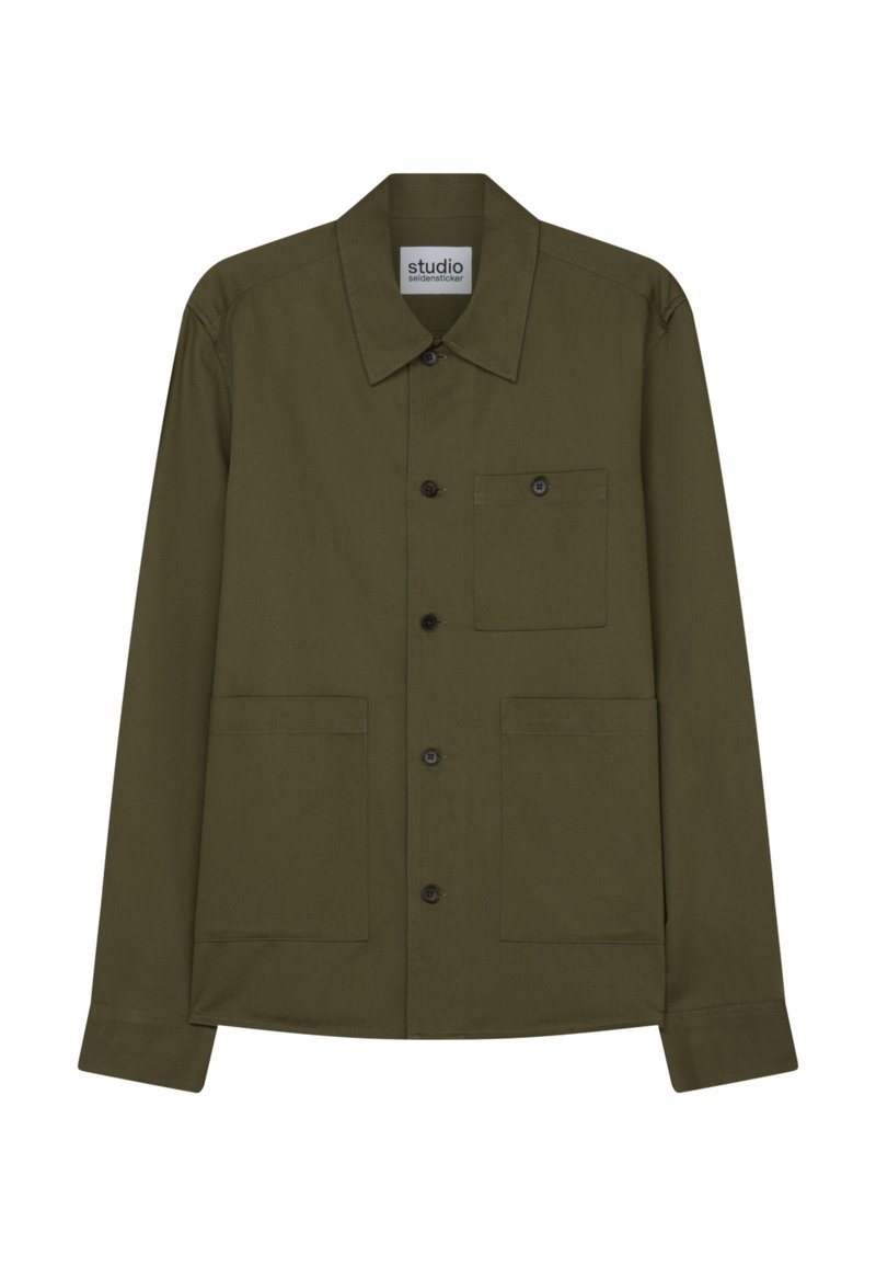Studio Seidensticker Lichte jas olijfgroen