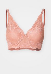CHARM - Triangle bra - dusty cedar