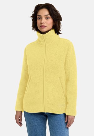 HIGH CURL - Giacca in pile - lemon ice