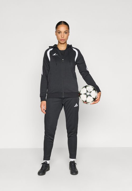 adidas TIRO26 LEAGUE FULL ZIP HOODIE - Zip-up sweatshirt - black/white — photo 2