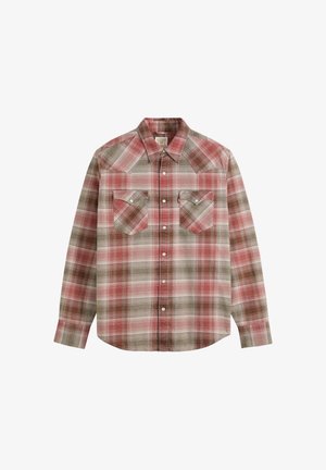 Levi's®, BARSTOW WESTERN STANDARD - Hemd - bjorn geo stripe est - reds
