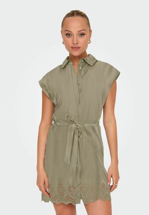ONLLOU LIFE EMB - Abito a camicia - elm