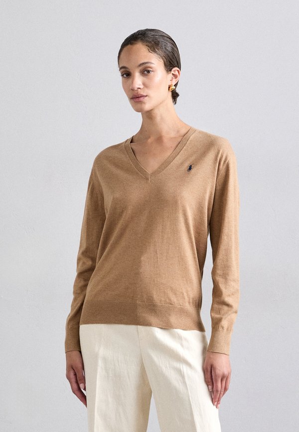 Jumper - camel melange