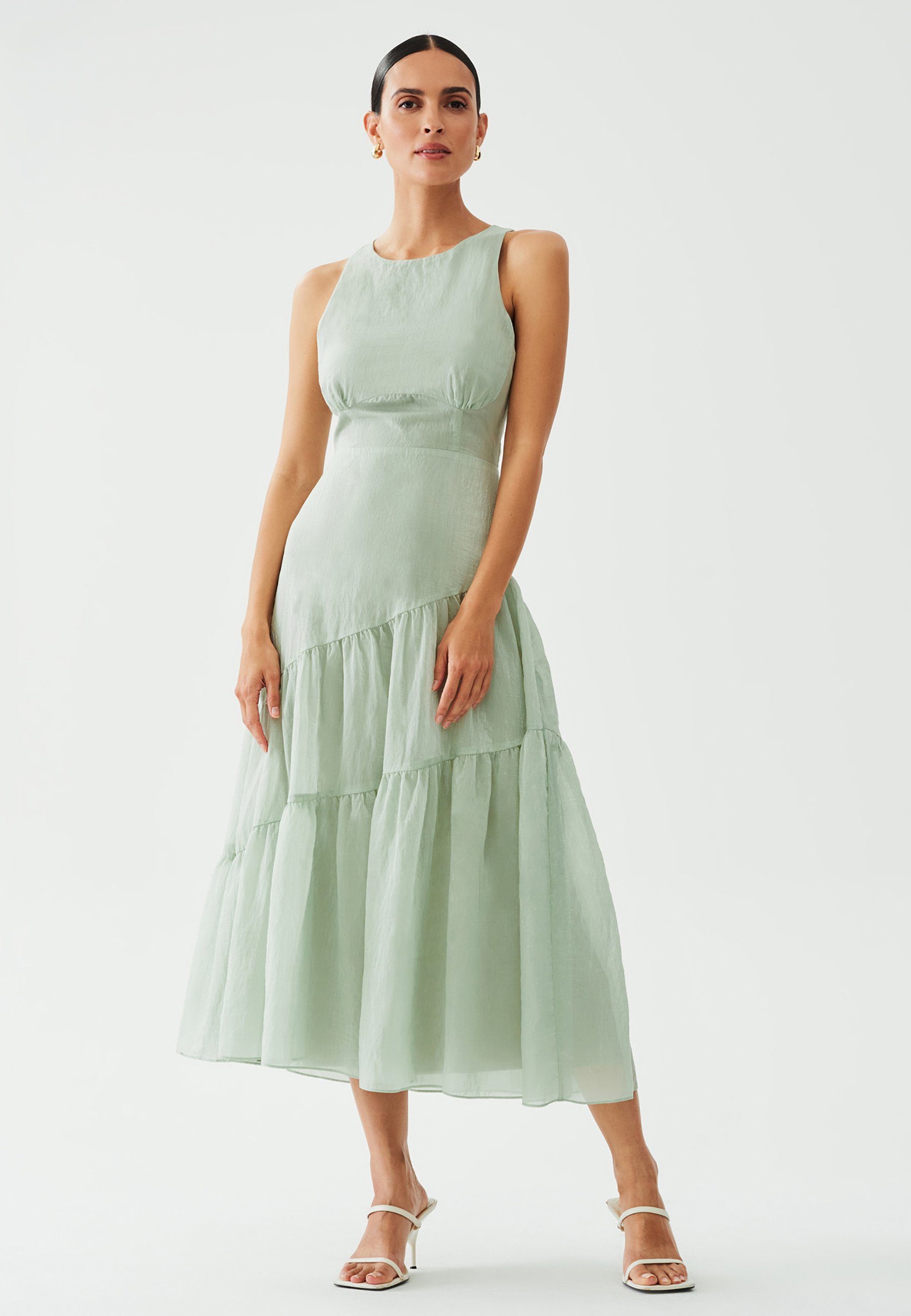 THE FATED BERNADETTE - Day dress - sage green/green - Zalando THE FATED BERNADETTE - Day dress - sage green/green - Zalando