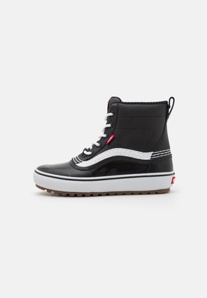 Vans MTE STANDARD MID WATERPROOF UNISEX - Lace-up ankle boots - black/white