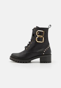 Bottines à lacets - black