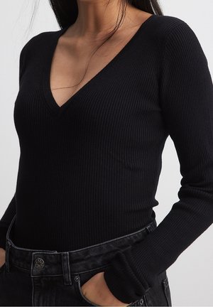 Jersey de punto - black