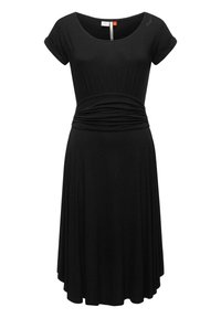 Ragwear - YVONE SOLID - Jersey dress - black Thumbnail Image 1