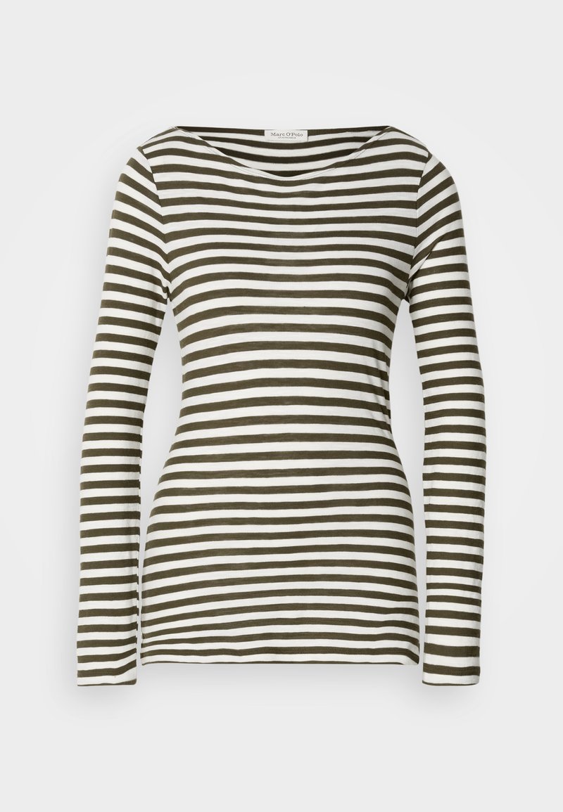 Marc O’Polo Longsleeve olijfgroen Marc O’Polo Longsleeve olijfgroen
