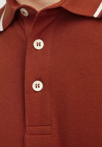 Jack & Jones PAULOS SS NOOS - Poloshirt - red ochre