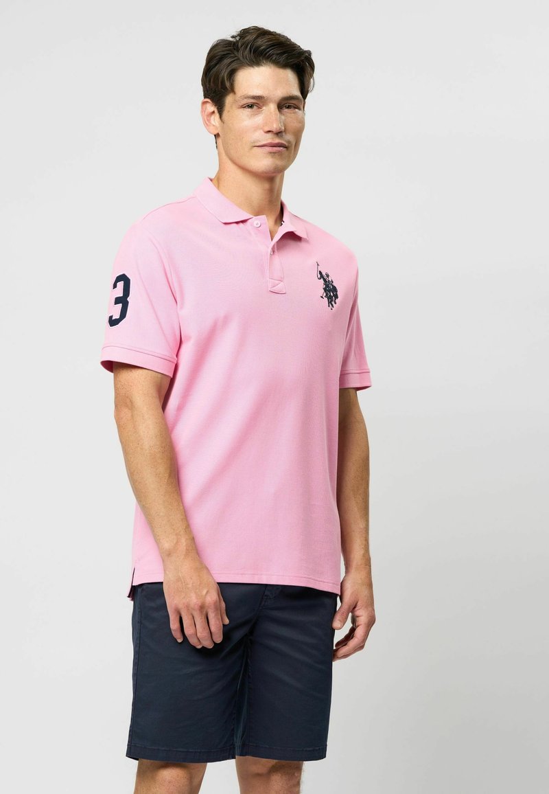 U.S. Polo Assn. ALFREDO - Polokošeľa - prism pink