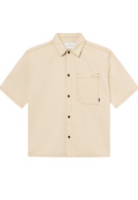JUAN CONTRAST SHIRT - Camisa - ivory