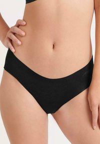 Sloggi 4 PACK HIPSTER SOFT LEICHT UNSICHTBAR SAUMLOS - Slip - schwarz