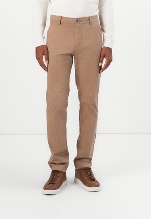 TOM TAILOR REGULAR WASHED - Chino - caribou beige