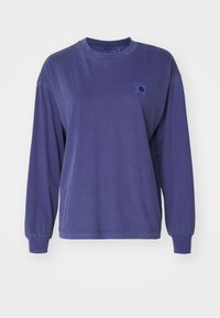 NELSON - Bluză cu mânecă lungă - aura garment dyed