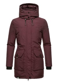 Navahoo - BLIZZARDSTORM - Parka - dark red melange Minijatura 1