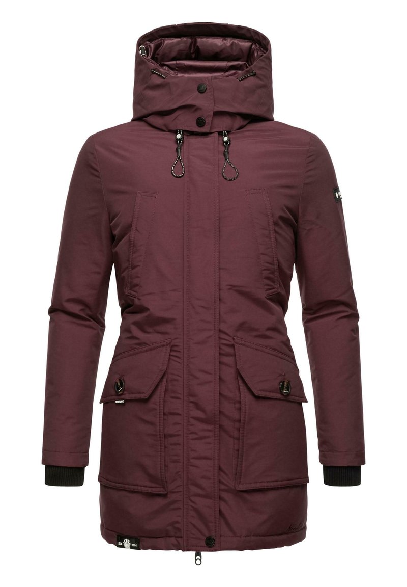 Navahoo - BLIZZARDSTORM - Parka - dark red melange, Povećaj