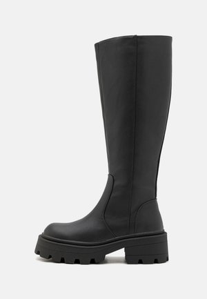 ONLBANYU HIGH CHUNKY BOOT - Platform boots - black
