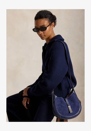 Polo Ralph Lauren, POLO ID SUEDE SMALL SHOULDER BAG - Ručna torba - night