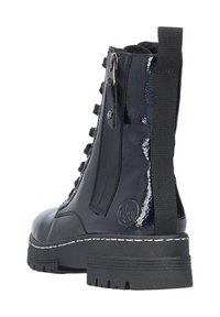 Rieker Botines con cordones - blau