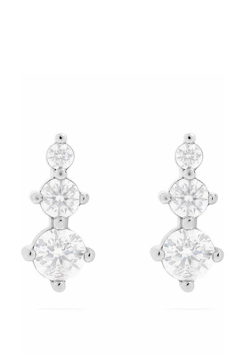 FAVS ZIRKON - Örhänge - silber