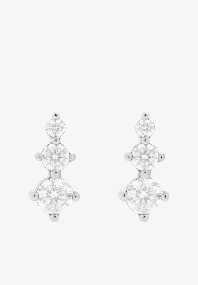 FAVS ZIRKON - Earrings - silber