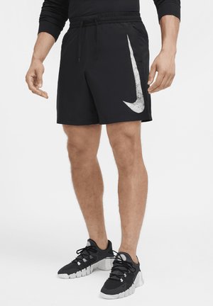 Nike Performance M DF FORM UL - Sports shorts - black white