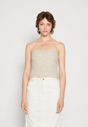 Gina Tricot ASHLEY - Μπλούζα - beige