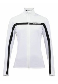 JANICE MID LAYER - Jaka ar rāvējslēdzēju - white