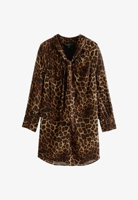 Vybráno, brown leopard print