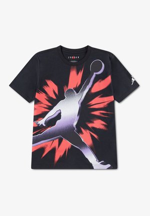 Jordan, CHROME TEE - T-shirt imprimé - off noir