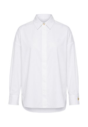 Studio Untold, HEMDBLUSE, OVERSIZED, SU STICKEREI, MANSCHETTEN MIT GOLDKNÖPFEN - Blusa - off-white