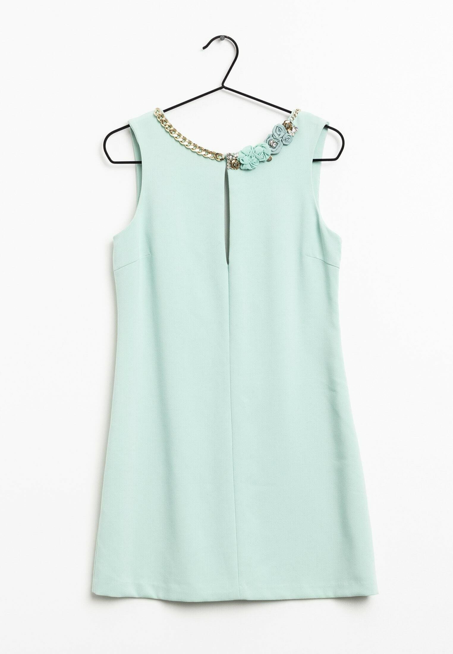 elisabetta franchi green and white dress ELISABETTA FRANCHI Woman dress ab64842e2 bv9 green