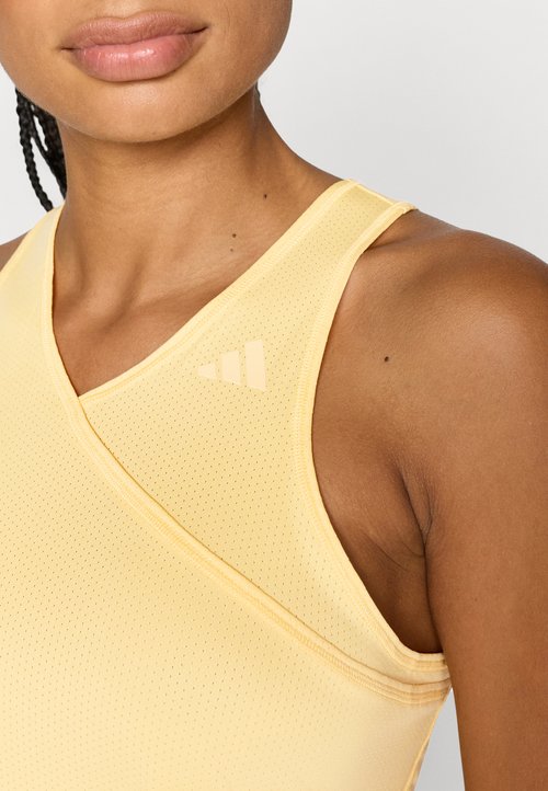 adidas CLUB CLIMACOOL V-NECK TANK - Top - ice tangerine — photo 5
