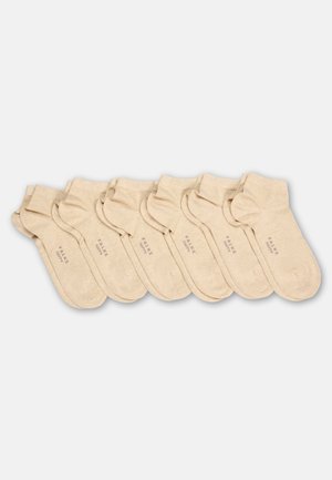 FALKE 6-PACK - Socken - sand melange