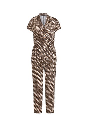 Betty Barclay, BETTY BARCLAY MIT EINGRIFFTASCHEN JUMPSUIT - Combinaison - dark blue brown