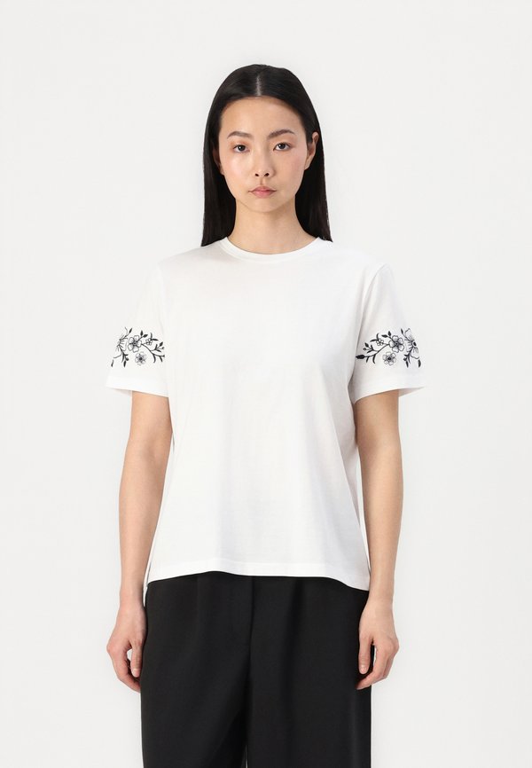 VISYBIL FLOWER O NECK - Print T-shirt