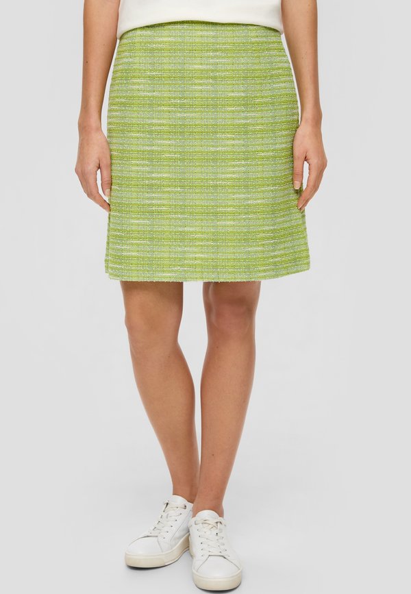 MIT REISSVERSCHLUSS - A-Linien-Rock - hellgrün