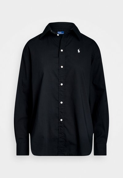 Polo Ralph Lauren OVERSIZE FIT COTTON TWILL SHIRT - Pogājama blūze - black