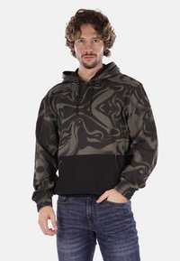 EA7 Emporio Armani Felpa con cappuccio - nero