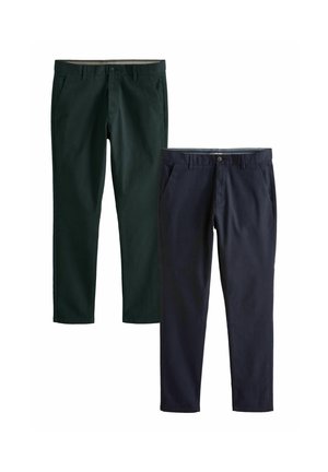 2 PACK - Chino - navy blue charcoal grey