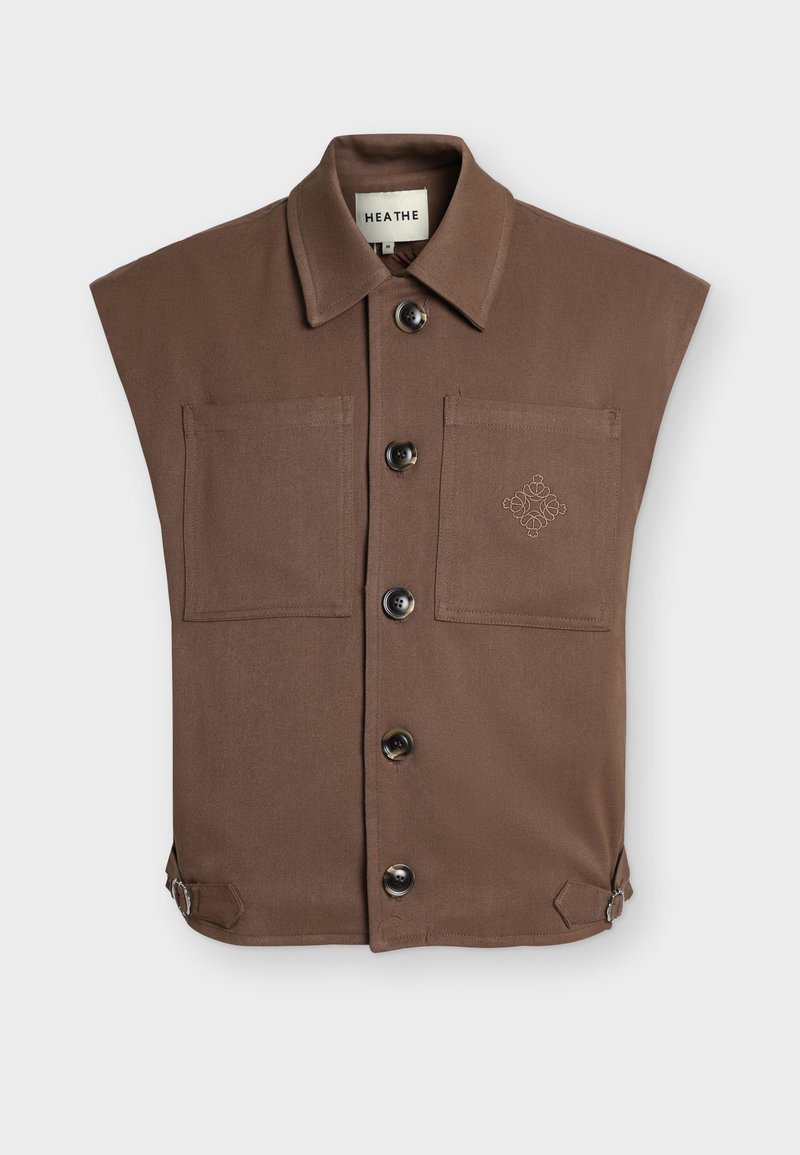Heathe Bodywarmer lichtbruin Heathe Bodywarmer lichtbruin