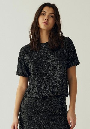 Noella, N-MERA SS TOP - Блуза - black