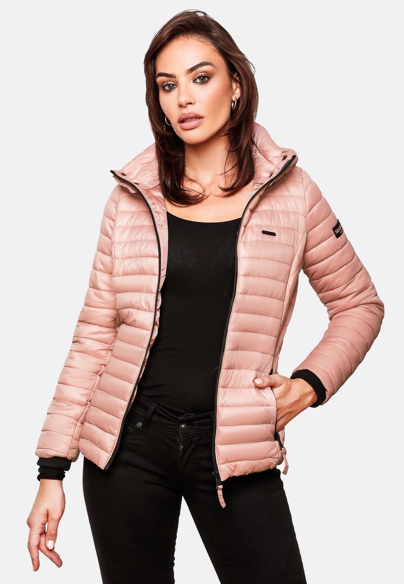 Marikoo SAMTPFOTE Übergangsjacke powder rose/cognac Zalando